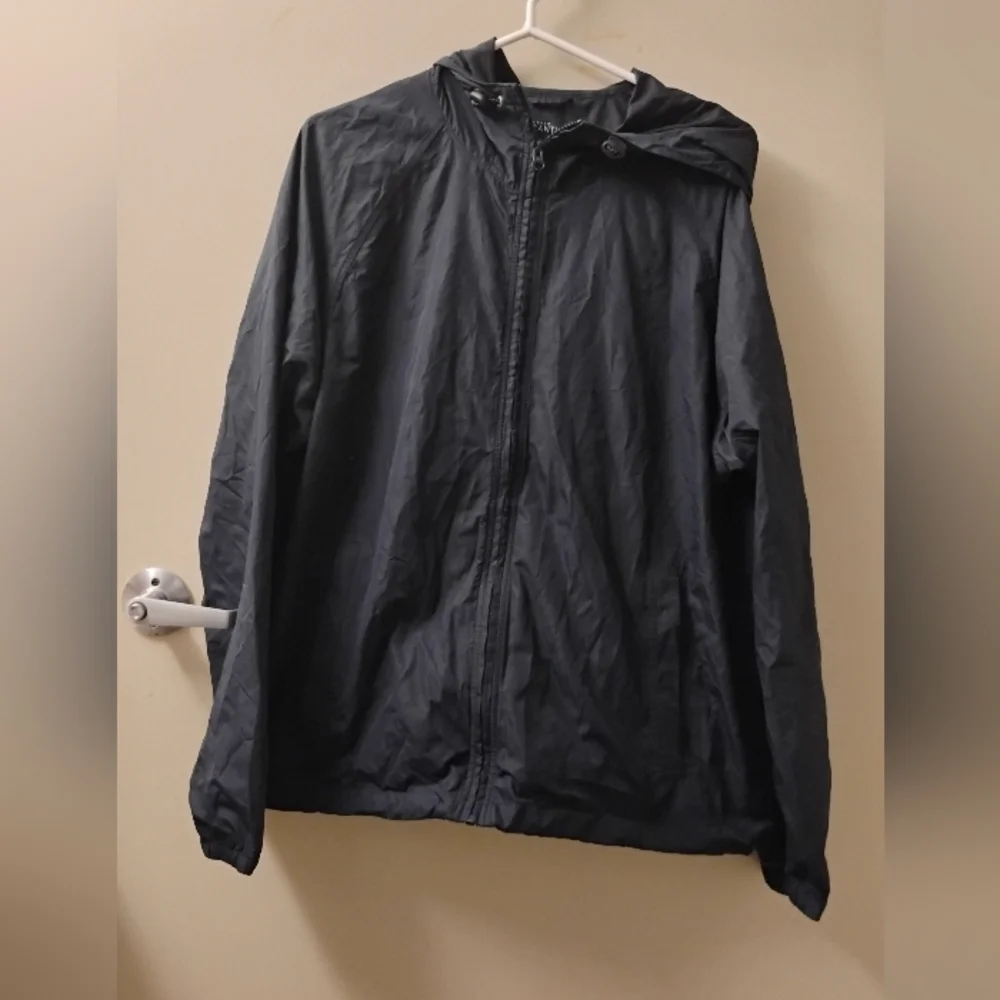 J. Crew Mercantile Mens Lightweight Packable Full Zip Jacket Sz L